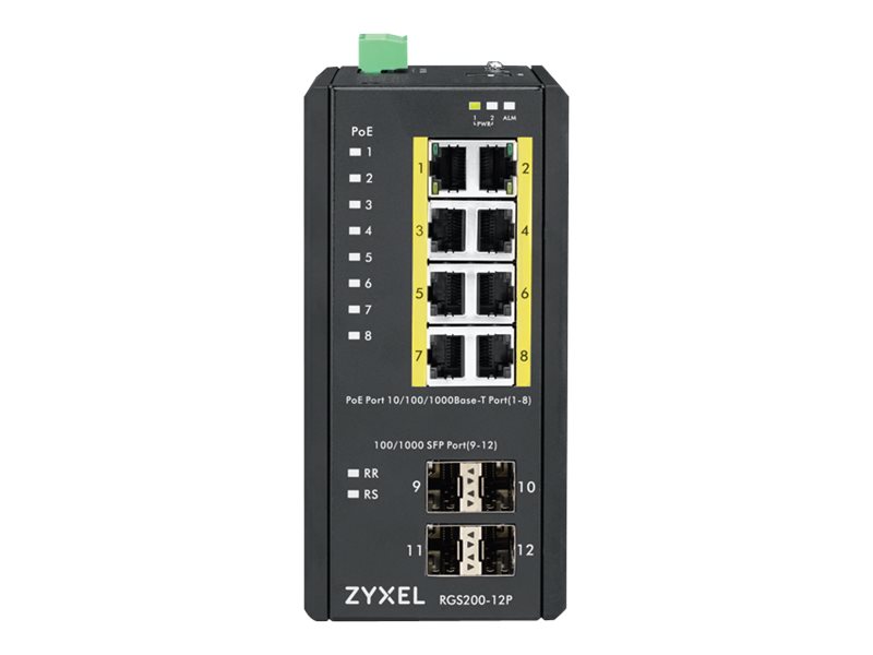 Zyxel RGS200-12P Switch 12-porte Gigabit PoE+
