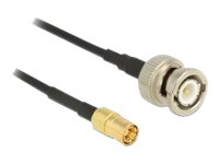 DeLOCK Antenna Cable BNC Plug > SMB Plug RG-174 1 m