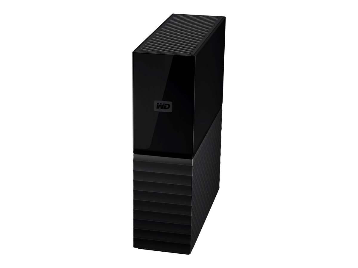 WD My Book WDBBGB0120HBK - Harddisk - krypteret - 12 TB - ekstern (stationær) - USB 3.0 - 256-bit AES - sort