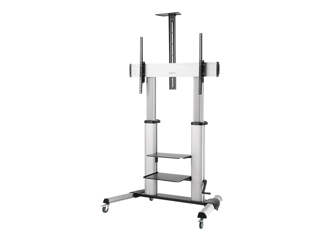 Mobil tv-stander med hjul, 60-100"", Max 100 kg kapacitet