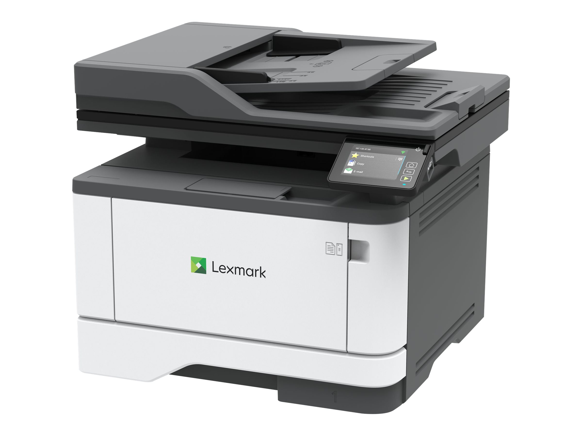 Lexmark MX431adn - Multifunktionsprinter - S/H - laser - 215.9 x 355.6 mm (original) - A4/Legal (medie) - op til 39 spm (kopiering) - op til 40 spm (udskriver) - 350 ark - 33.6 Kbps - USB 2.0, Gigabit LAN