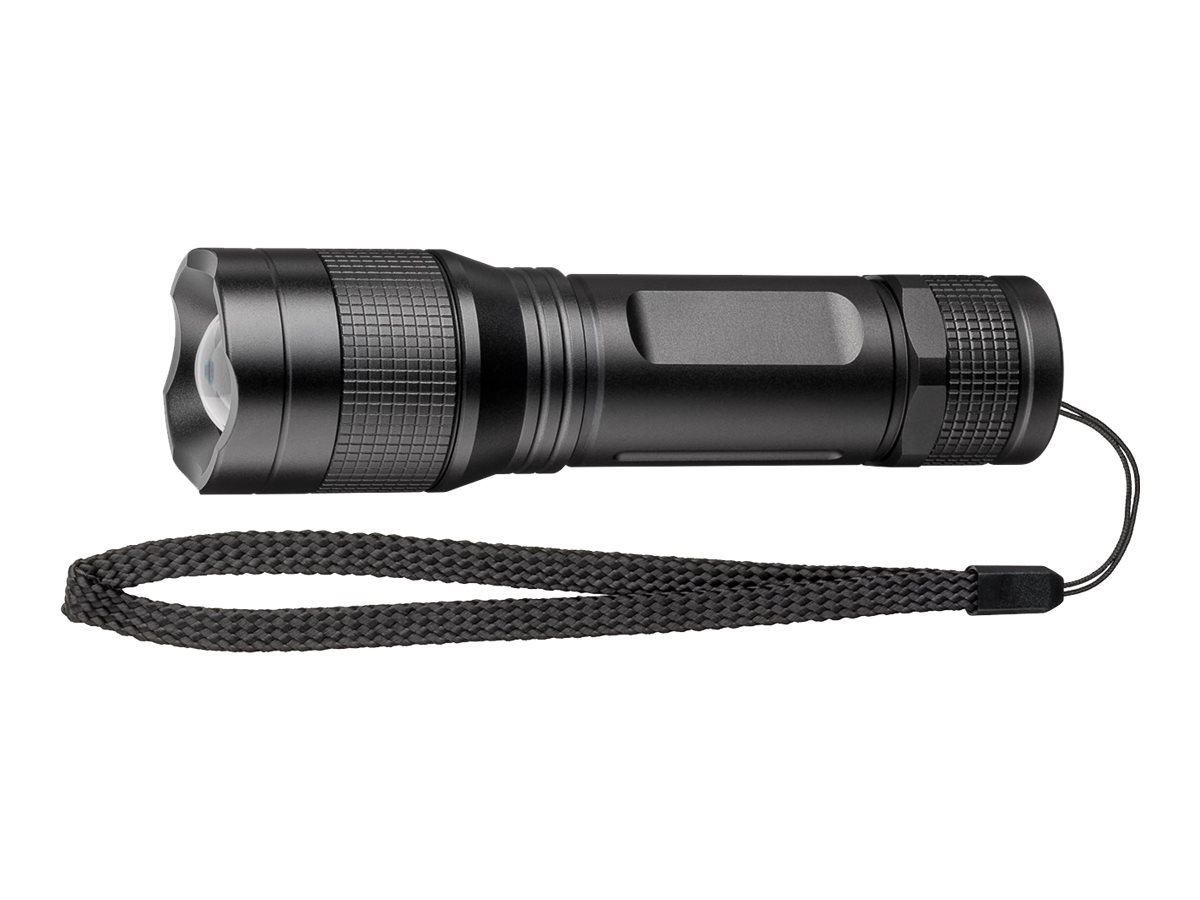 Goobay LED-lommelygte High Bright 300 perfekt til fritid, sport, camping, fiskeri, jagt og autohjælp