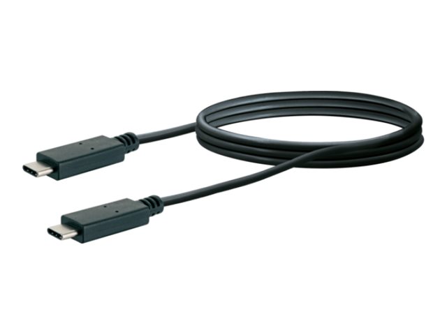Schwaiger Power4You Professional USB 2.0 / USB 3.0 / USB 3.1 USB Type-C kabel 1m Sort
