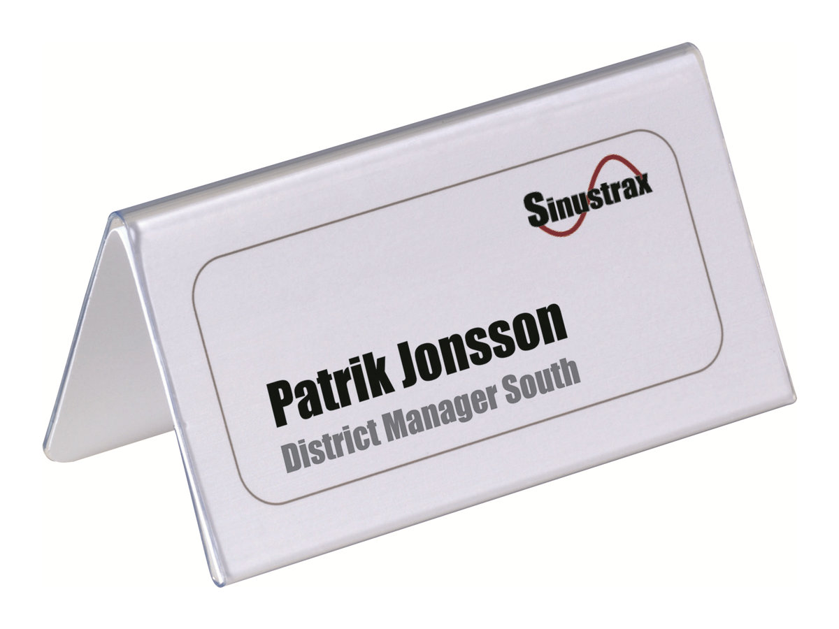 Bordskilteholder 52x100mm, 25 stk.