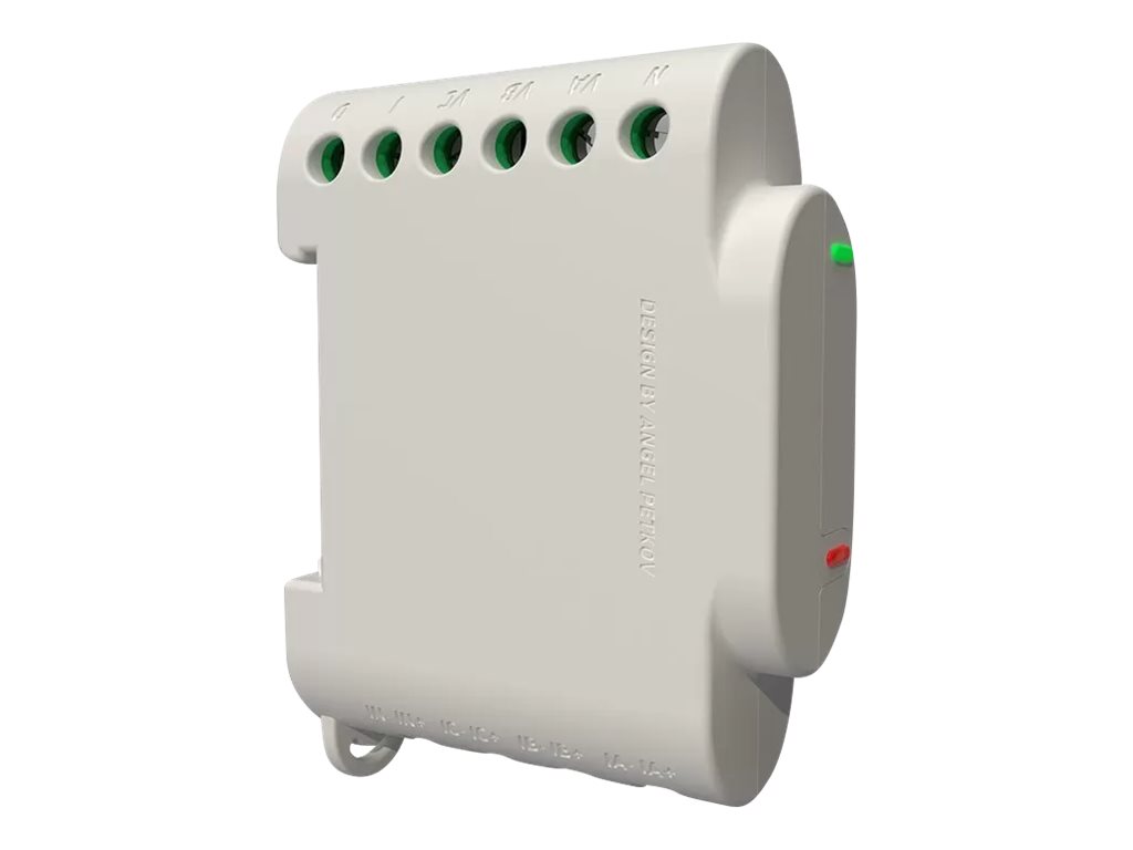 Shelly 3EM - Energimåler - effektmåler til 3-faser med kontrol - Wi-Fi - Hvid