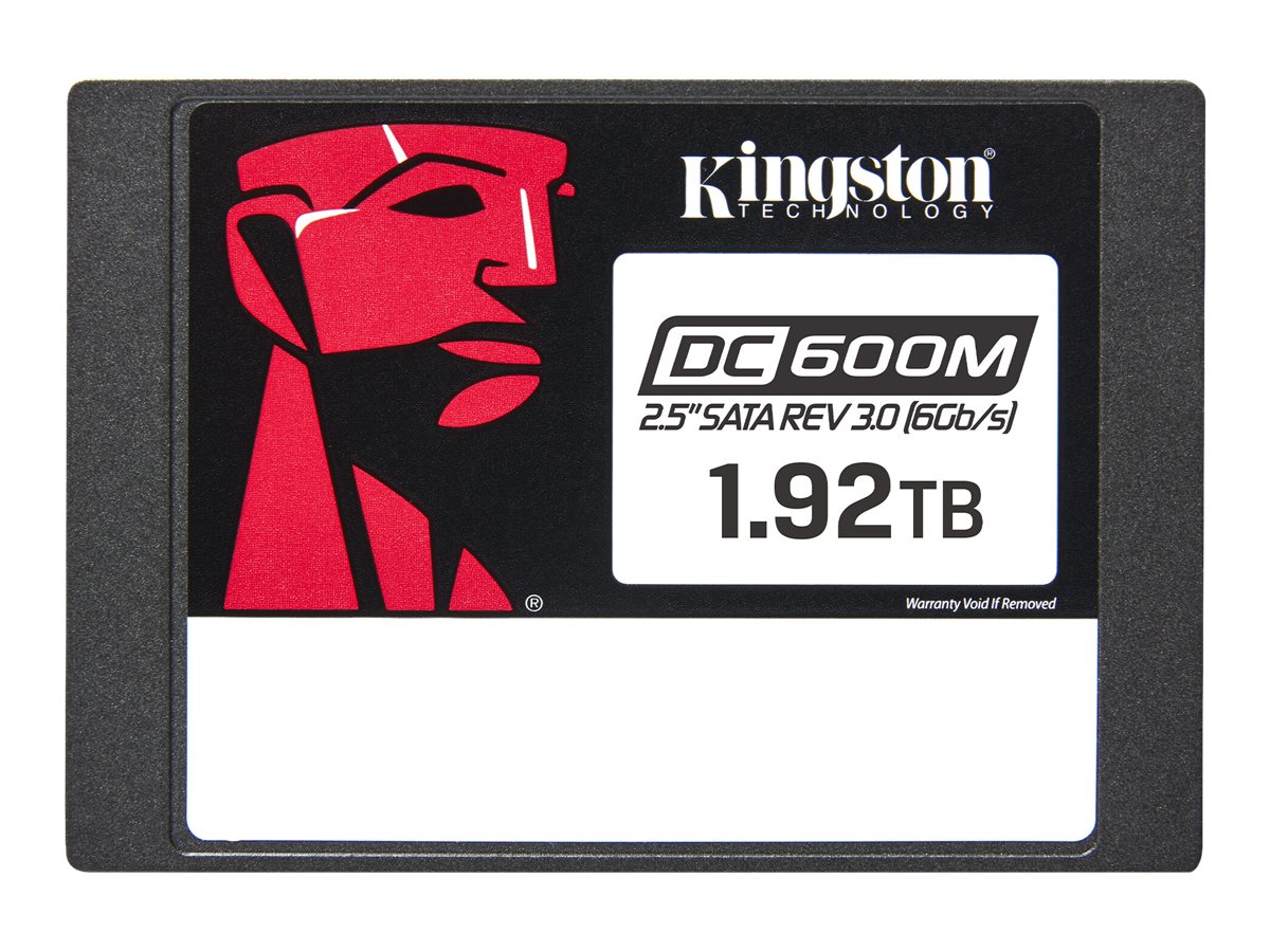 Kingston DC600M - SSD - Mixed Use - 1.92 TB - intern - 2.5 - SATA 6Gb/s