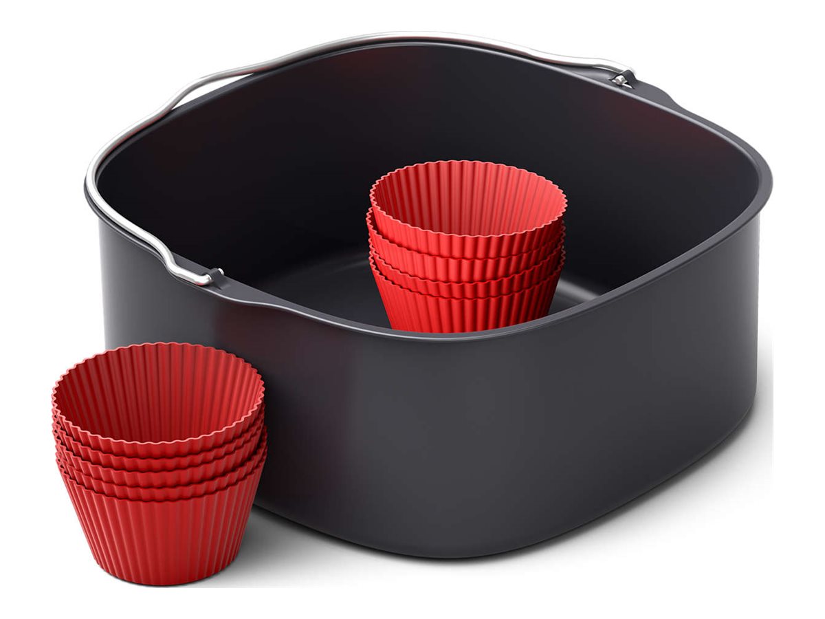 Philips Philips Airfryer bakke XXL HD9957/00 10 stk. Black