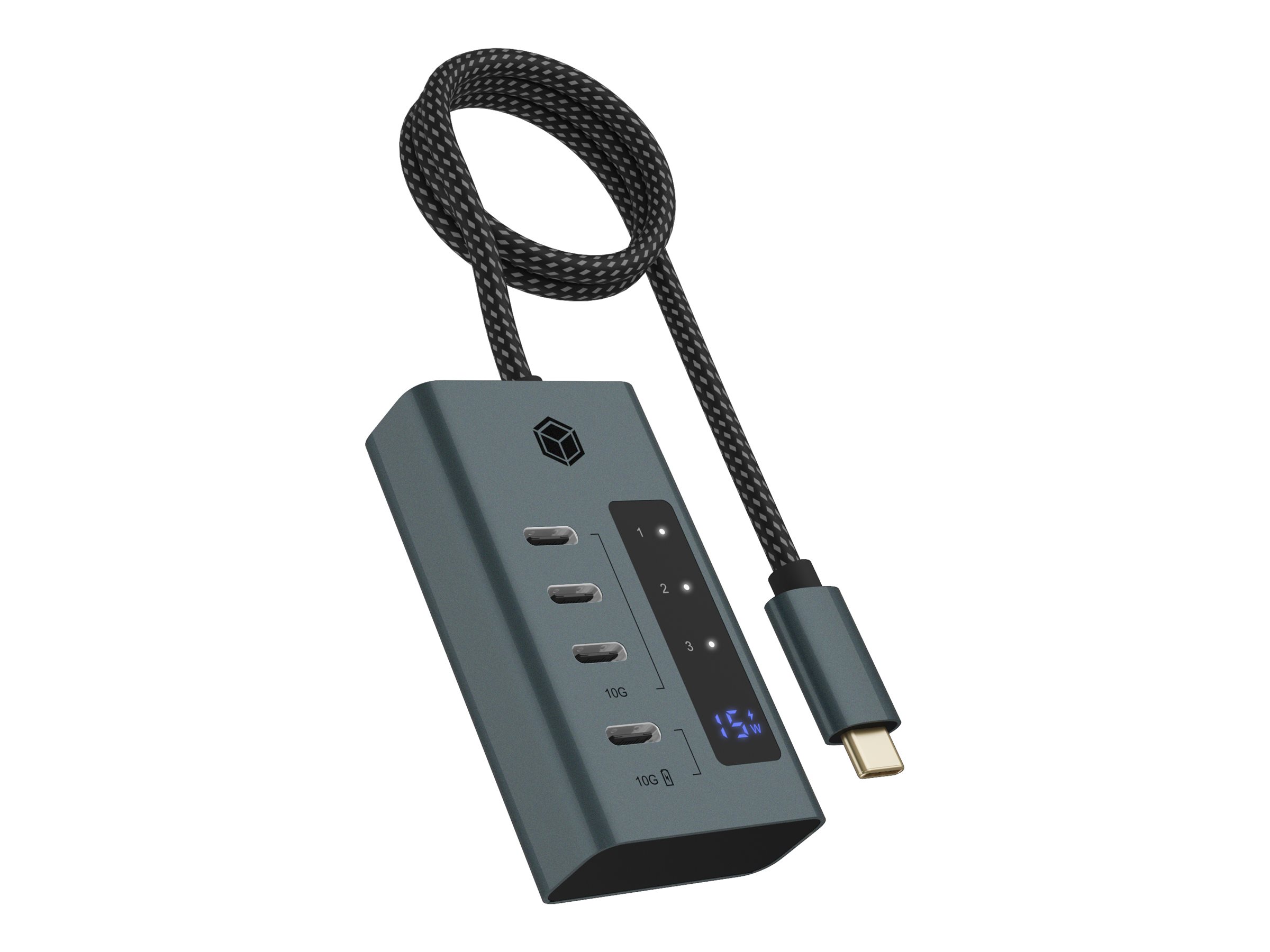 ICY BOX IB-HUB1454-C31 Hub 4 porte USB