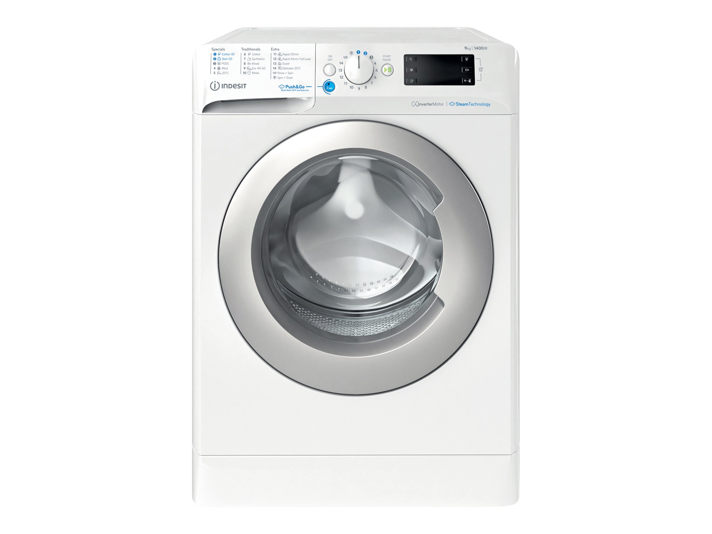 Indesit BWE 91496X WSV EE Vaskemaskine Vaskemaskine