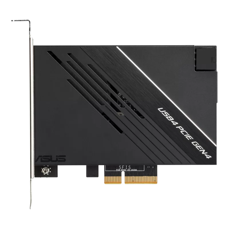 ASUS - USB adapter - PCIe 4.0 x4 - USB-C x 2 + DisplayPort x 2