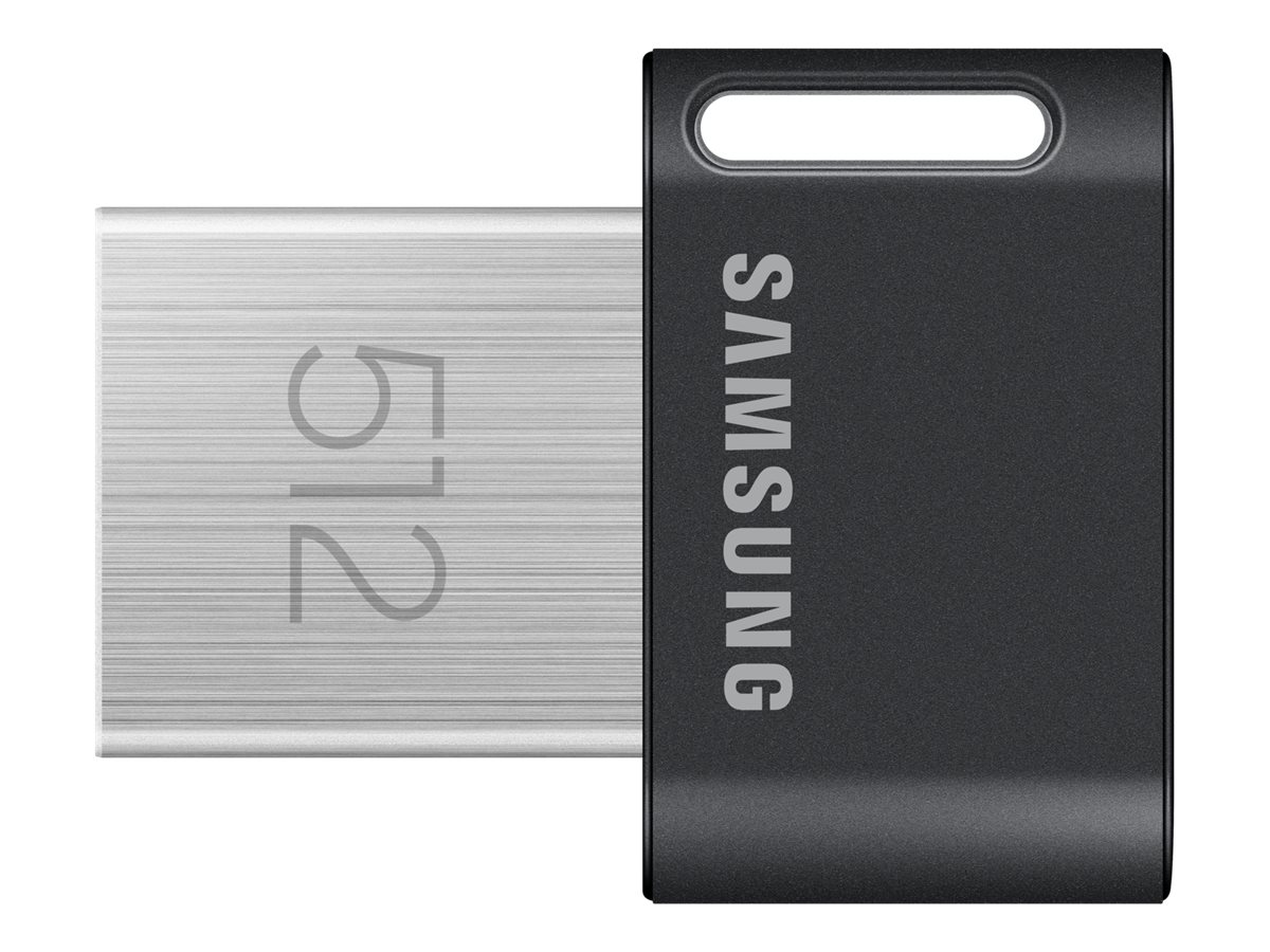 USB stik Samsung 512 GB USB-A 3.2 Gen 1 – sort/rustfrit stål (MUF-512AB)