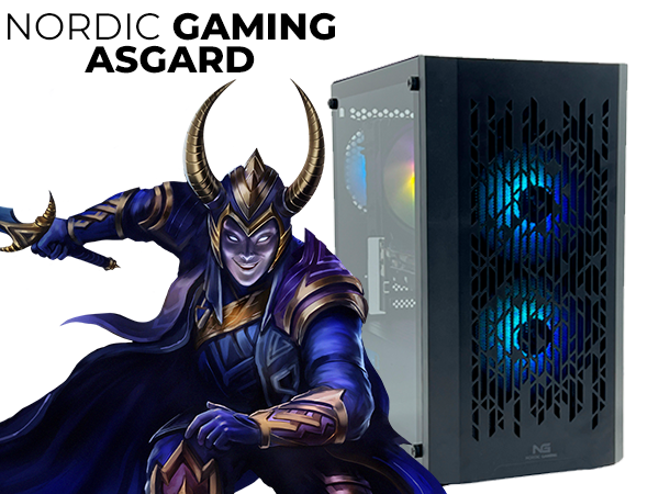 Nordic Gaming Asgard Loke V5 Gaming PC | Ryzen 5 32GB RTX 5060 1TB