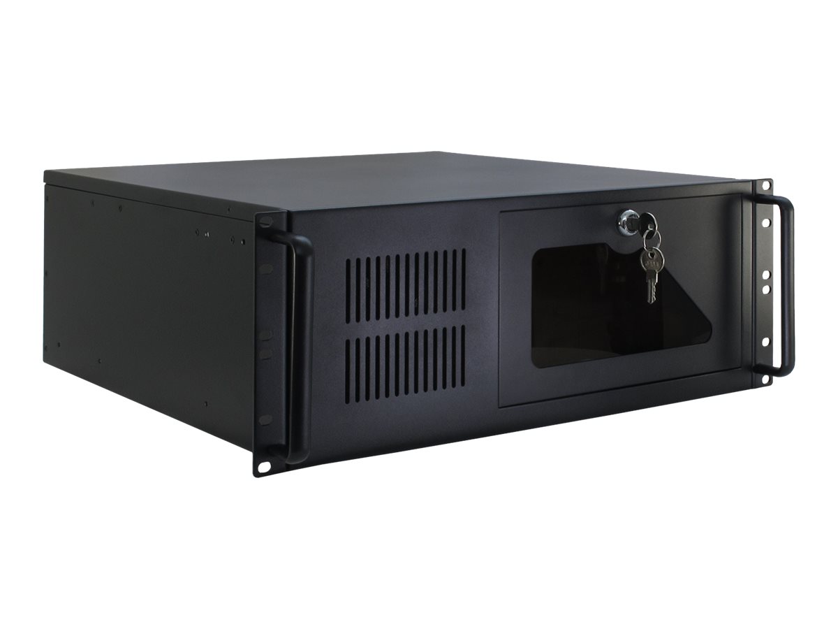 Inter-Tech IPC 4U-4088-S - Rack-monterbar 4U - ATX - ingen strømforsyning (ATX) - USB