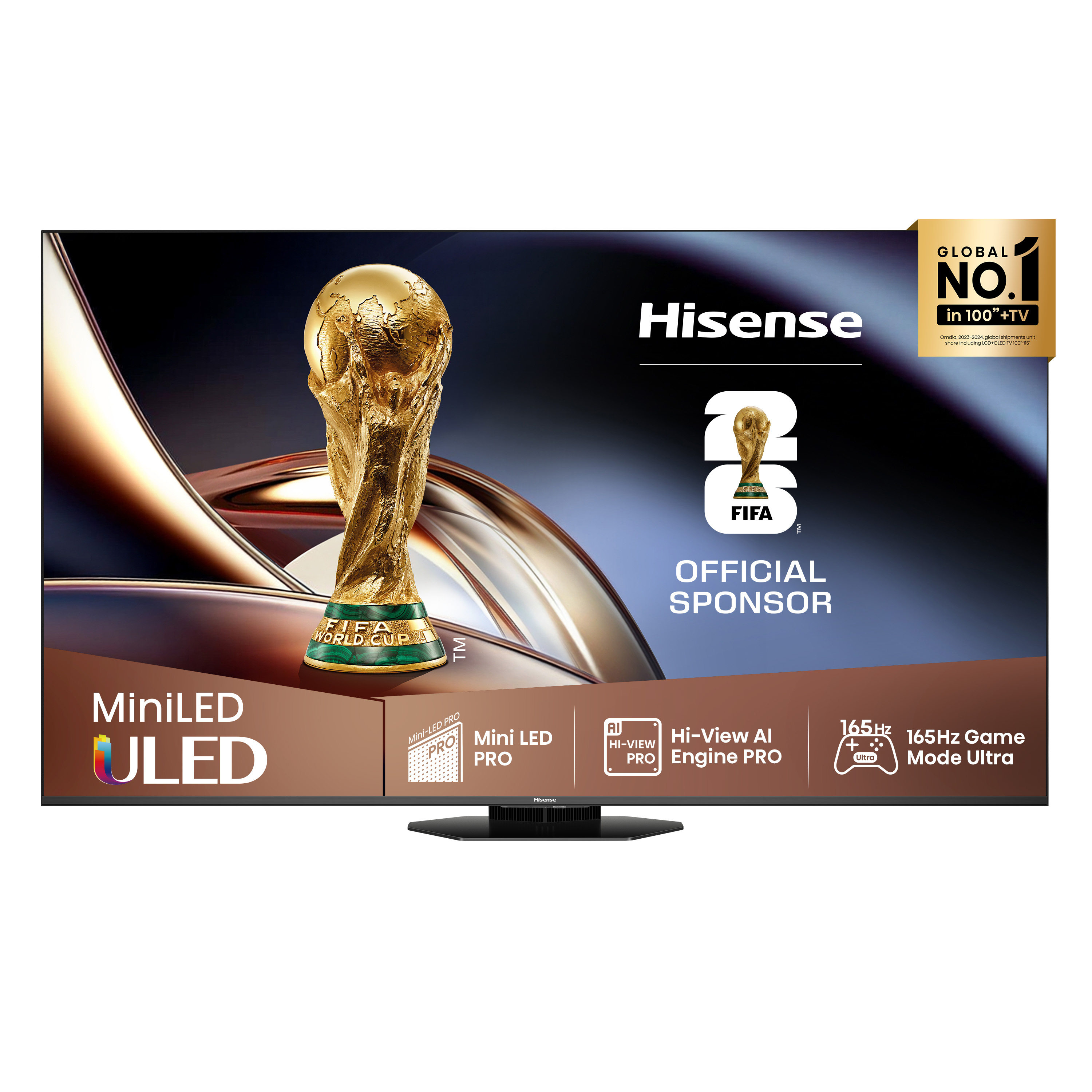 Hisense 85U8Q 85" 4K Ultra HD Sort