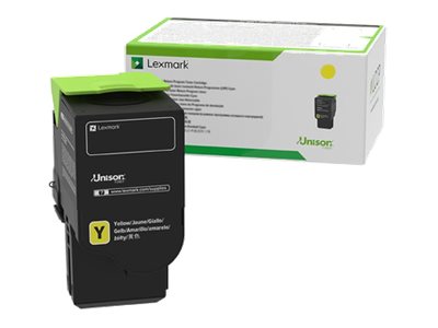 Lexmark Toner 78C2UYE Gul Ultra High Yield Kapacitet, Corporate Return