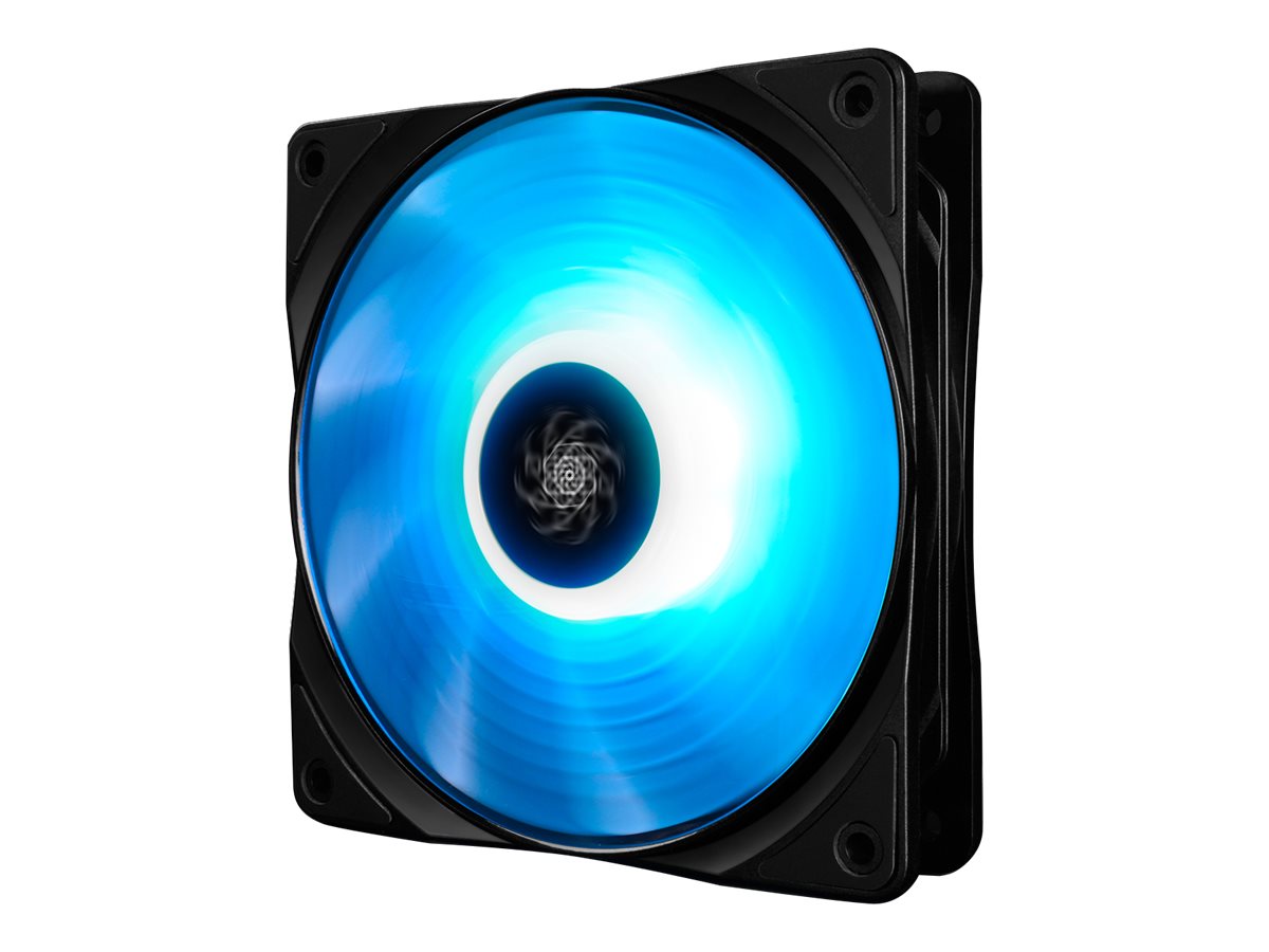 Kabinetventilator 120 mm – DeepCool RF120, sort/hvid, RGB