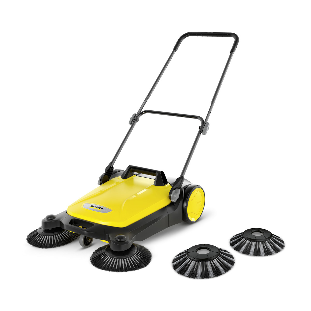 Kärcher S 4 Twin 2-in-1 Fejemaskine - Inkl. børster til vådt og tørt