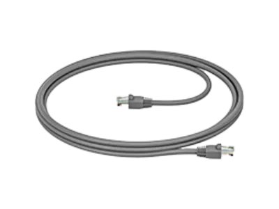 Logitech Cat5e Kit - patch cable - graphite - Grå - 3m