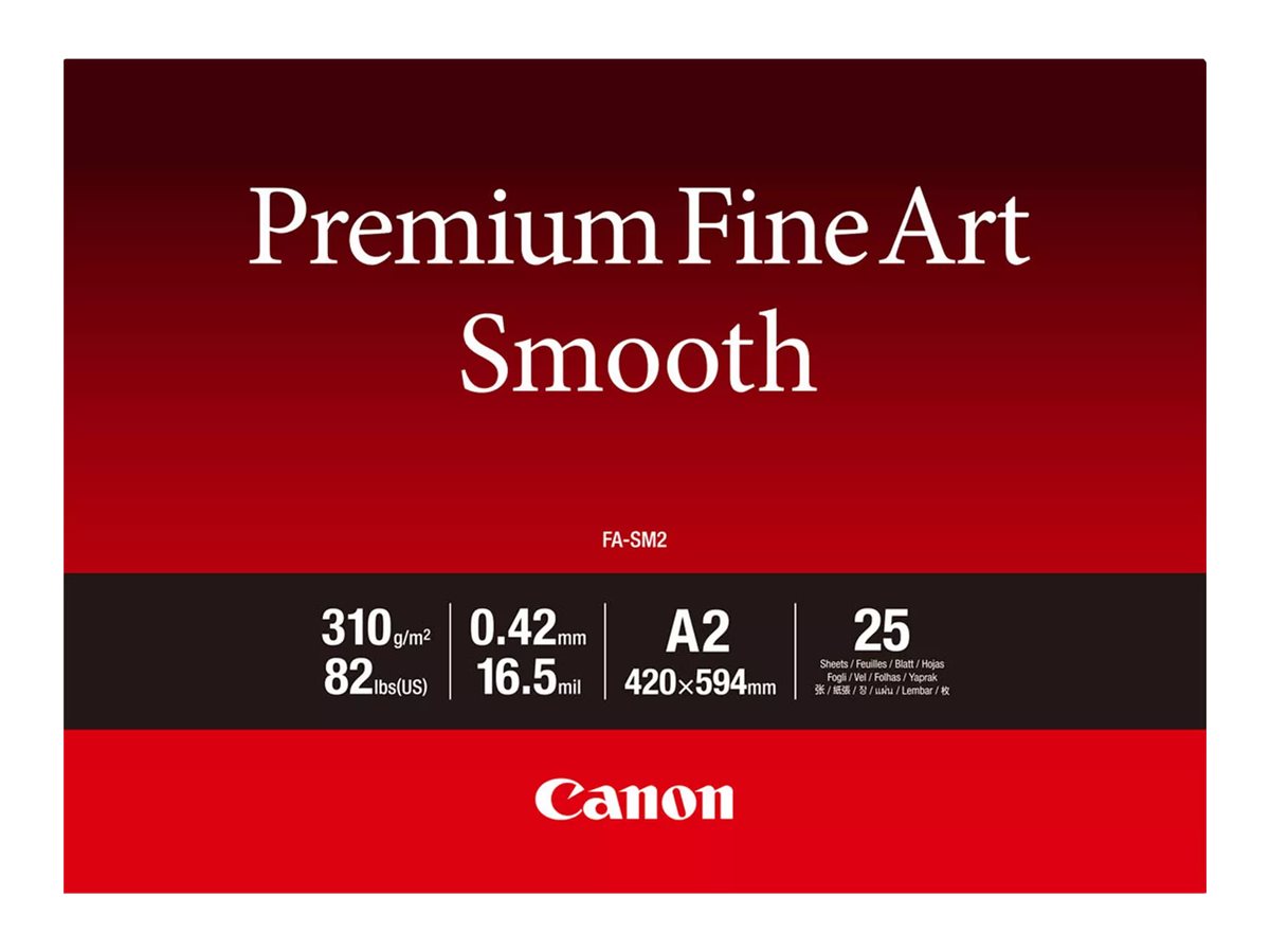 Canon Premium Fine Art FA-SM2 Fotopapir A2 (420 x 594 mm) 25ark