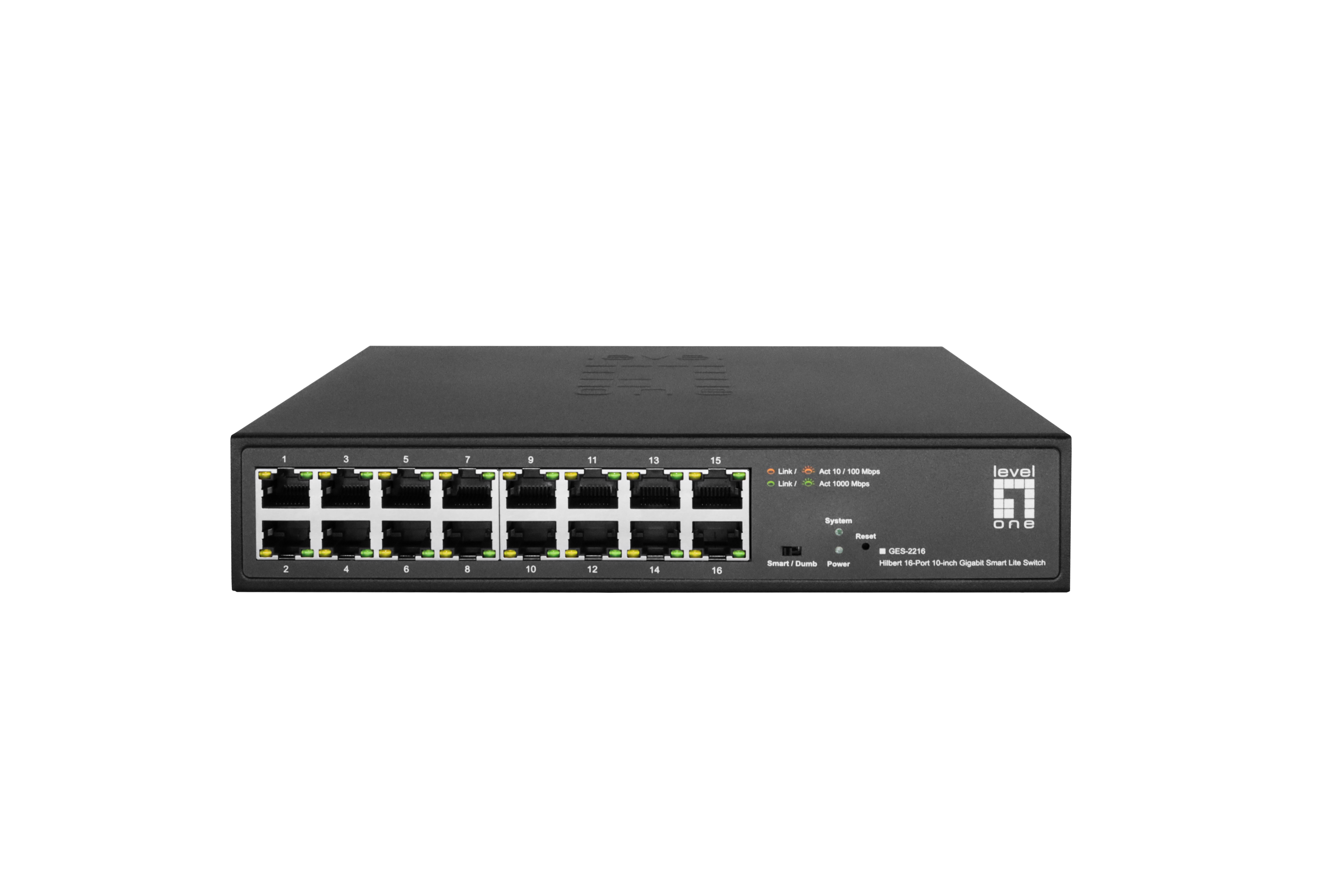 LevelOne GES-2216 Switch 16-porte Gigabit Ethernet