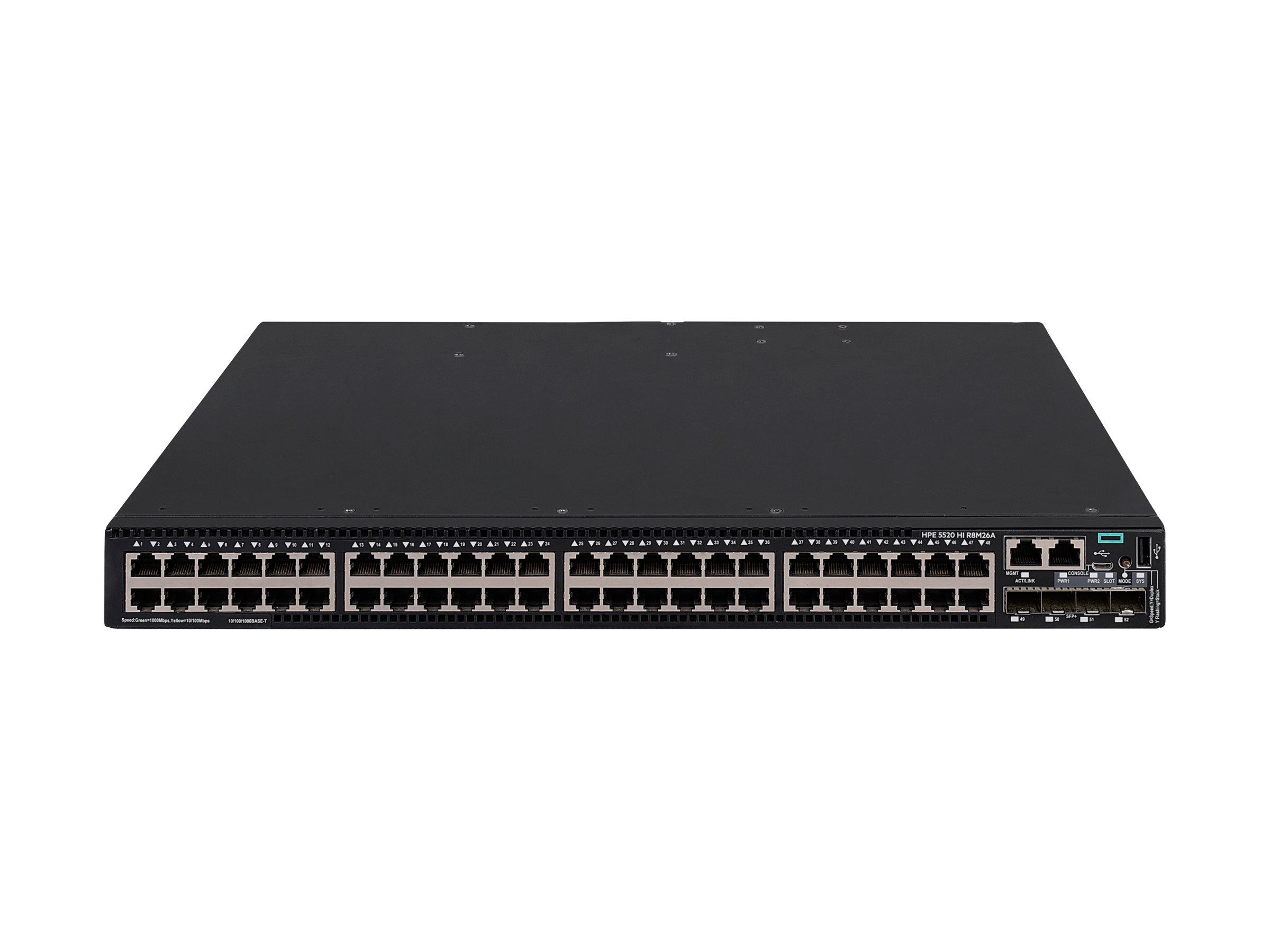 HPE FlexNetwork 5520 48G 4SFP+ HI 1-slot Switch Switch 48-porte 10 Gigabit Ethernet