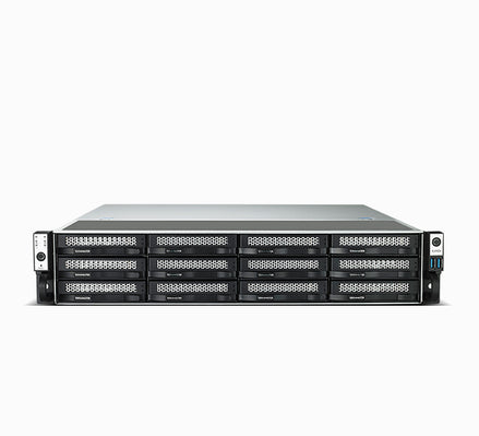 TerraMaster U12-500 Plus NAS Stativ (2U) Intel® Core™ i7 16 GB DDR5 0 TB Grå