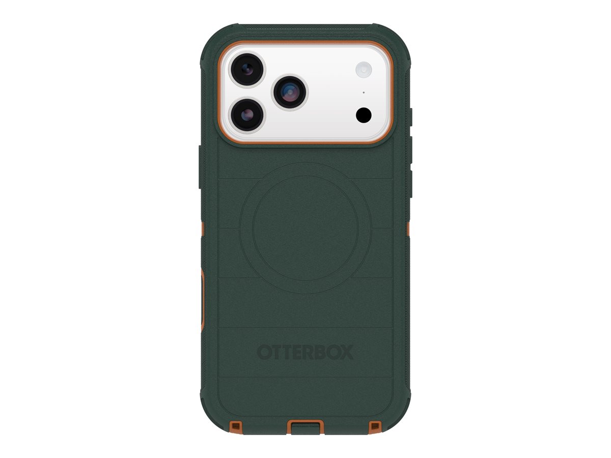 OtterBox Defender Pro MagSafe Camera Control Apple iPhone 17 Pro Max Coopersmith - green