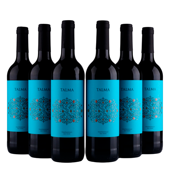 Talma Tempranillo - 2023 Rødvin - 6 flasker (1 kasse)