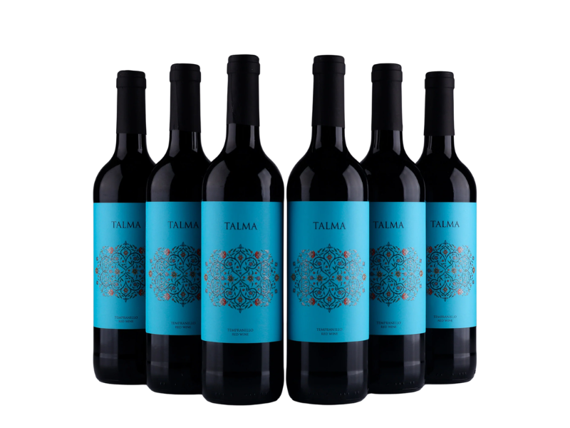 Talma Tempranillo - 2023 Rødvin - 6 flasker (1 kasse)