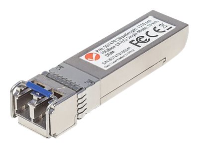 Intellinet 10 Fibre SFP Optical Transceiver Module, 10GBase-LR (LC) Single-Mode Port, 10km, Fiber, Equivalent to Cisco SFP 10GB-LR, Three Year