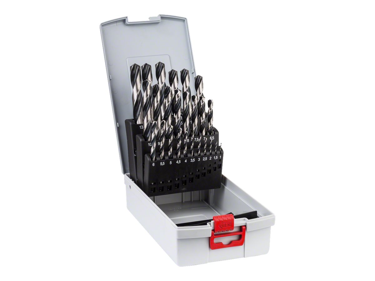 Bosch Metalborsæt Pointtec HSS-R 1-13mm 25stk - 2608577352