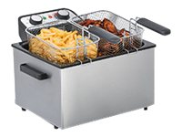 Steba DF 300 - Fritureapparat - 5 liter - 3 kW - rustfrit stål
