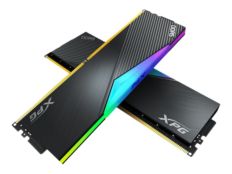 XPG LANCER RGB DDR5 SDRAM 32GB kit 6400MHz CL32 On-die ECC DIMM 288-PIN