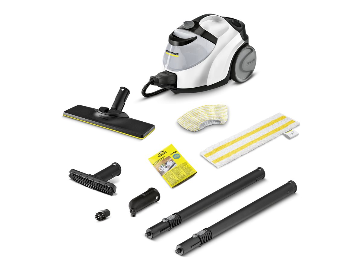 Kärcher SC 5 EasyFix Iron Plug - Damprenser - beholder - hvid