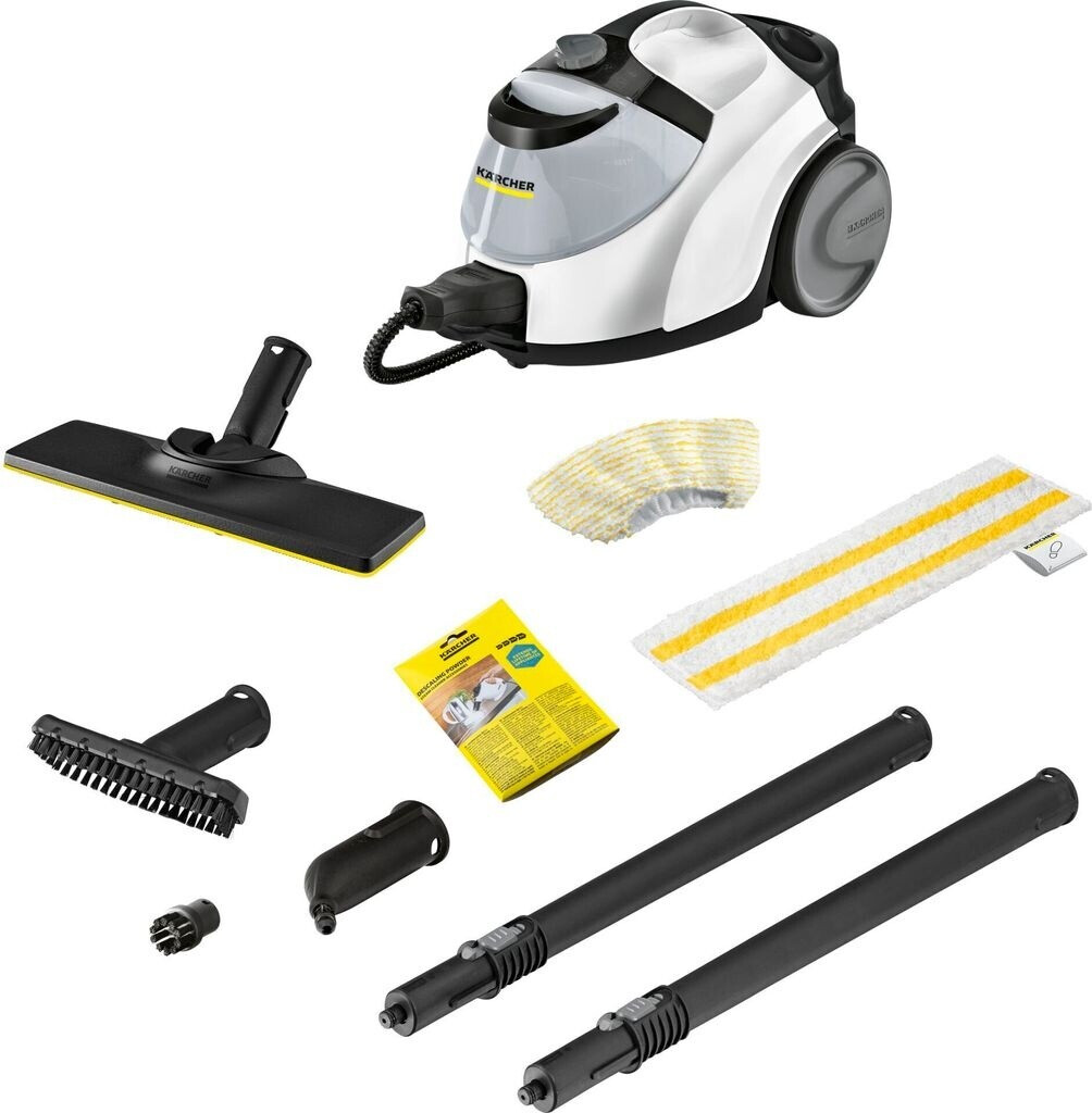 Damprenser Kärcher SC 5 EasyFix Iron Plug, 1,5 l, 2.250 W, sort/hvid