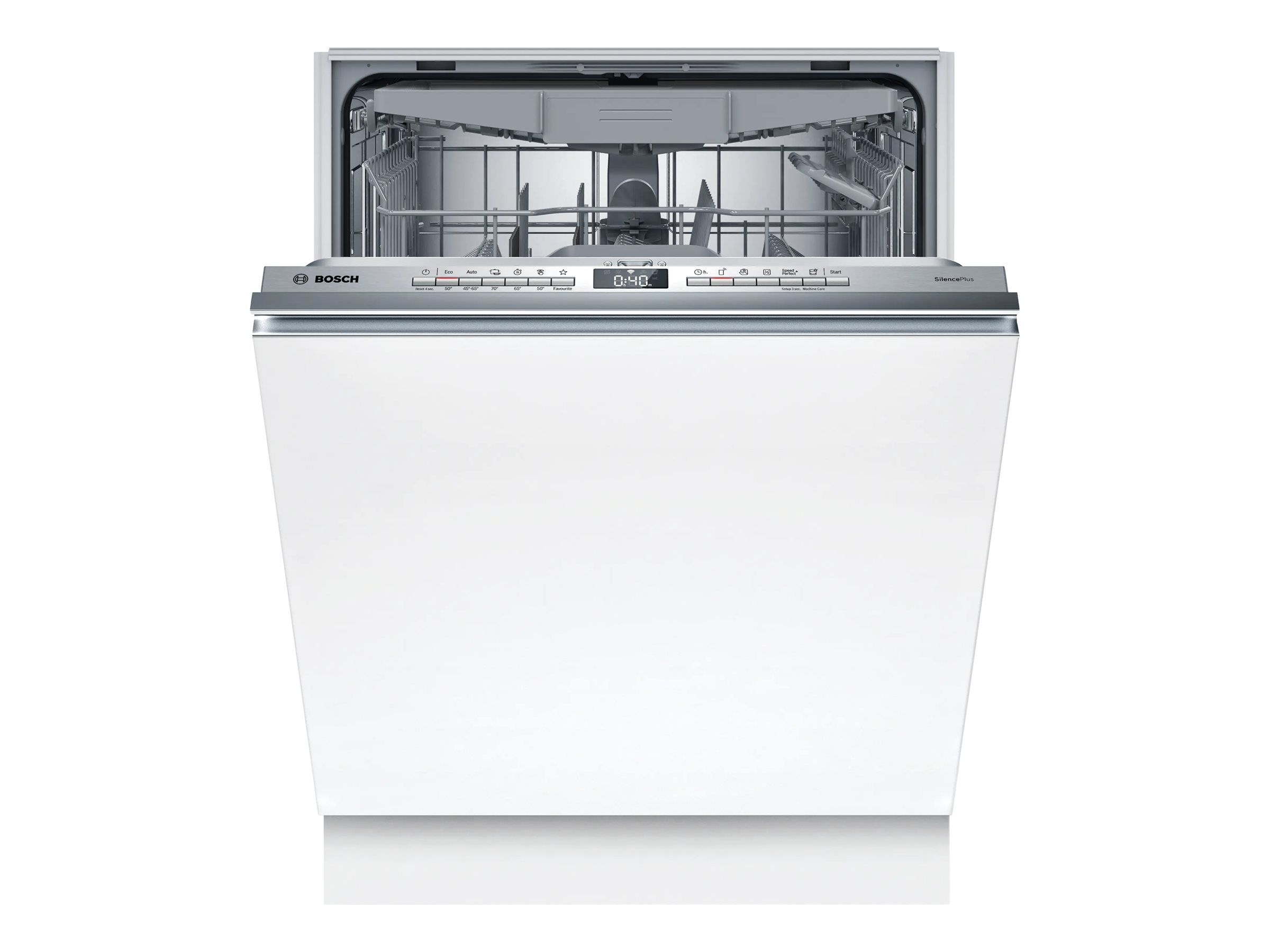 Bosch Serie | 4 SBV4EVX08E - Opvaskemaskine - til indbygning - Wi-Fi - Niche - bredde: 60 cm - dybde: 55 cm - højde: 86.5 cm