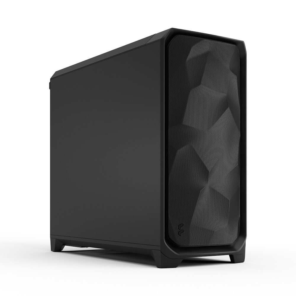 Fractal Design Meshify 3 XL Black Solid - Kabinet - Miditower - Sort
