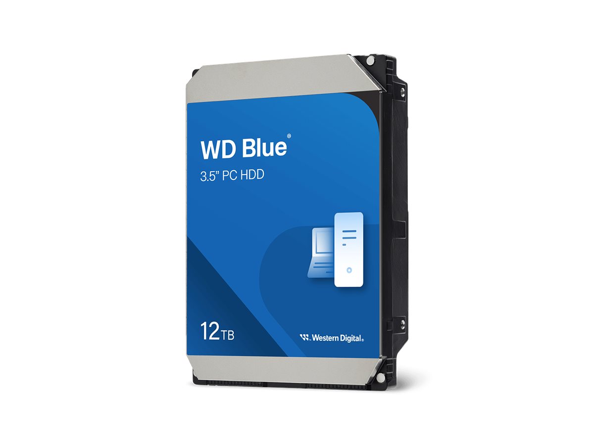 WD Blue - 12TB - Harddisk - WD120EAGZ - SATA-600 - 3.5"