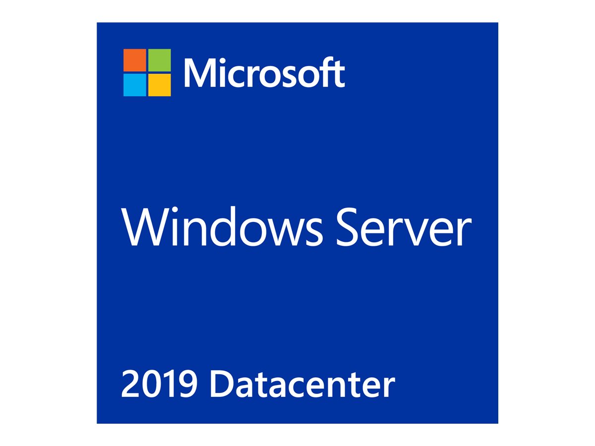 Microsoft Windows Server 2019 Datacenter - Licens - 16 kerner - OEM - DVD - 64-bit - Engelsk
