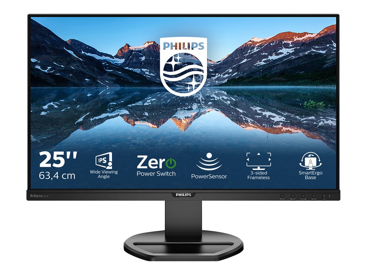 Philips B Line 252B9 25" IPS 1920 x 1200 (WUXGA) DVI VGA (HD-15) HDMI DisplayPort 60Hz