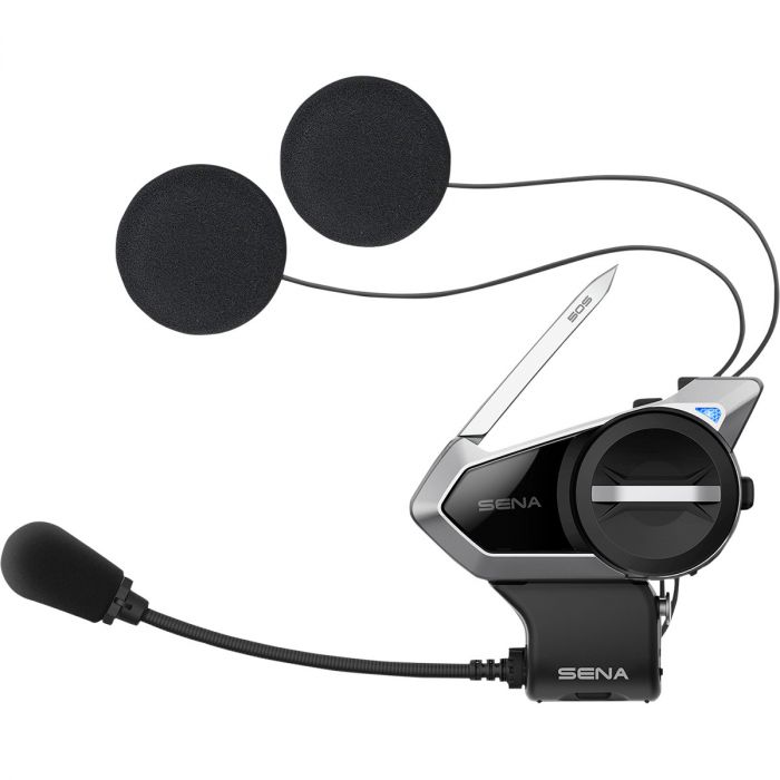 Sena Technologies 50S Single Interkom Til Motorcykel 2-Vejs Kommunikation Bluetooth 5.0