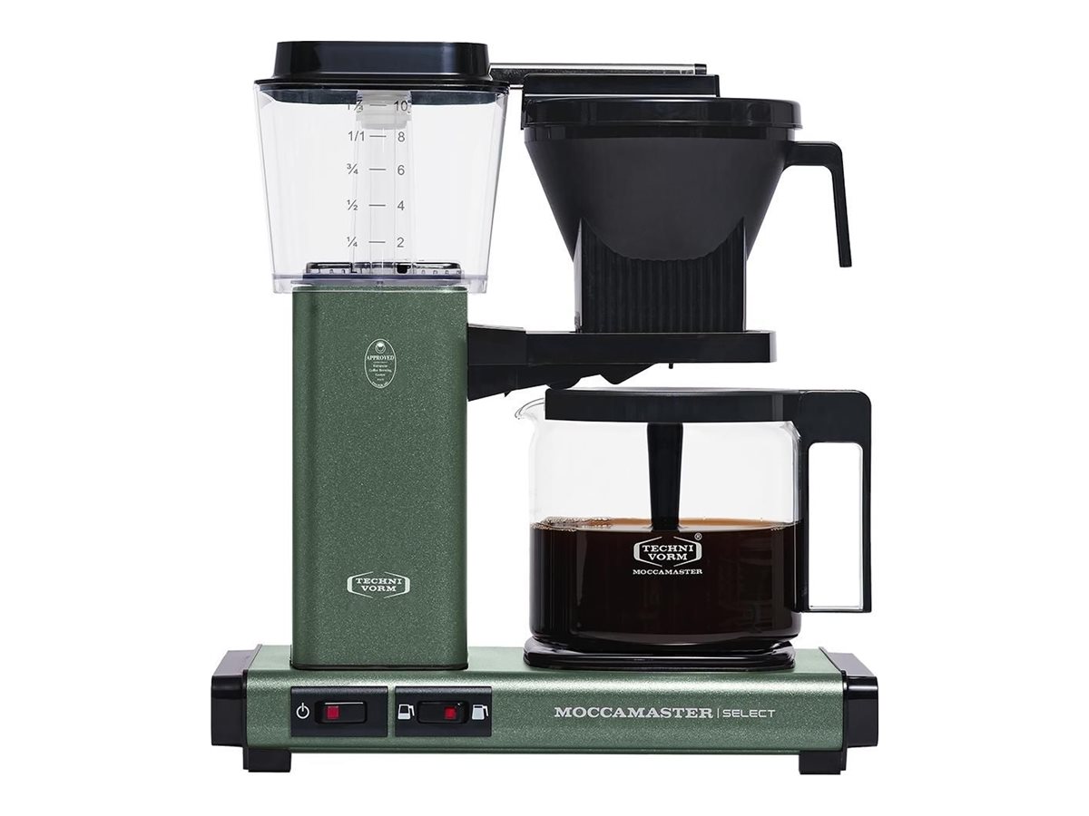 Moccamaster 53991, Filter kaffemaskine, 1,25 L, 1520 W, Grøn