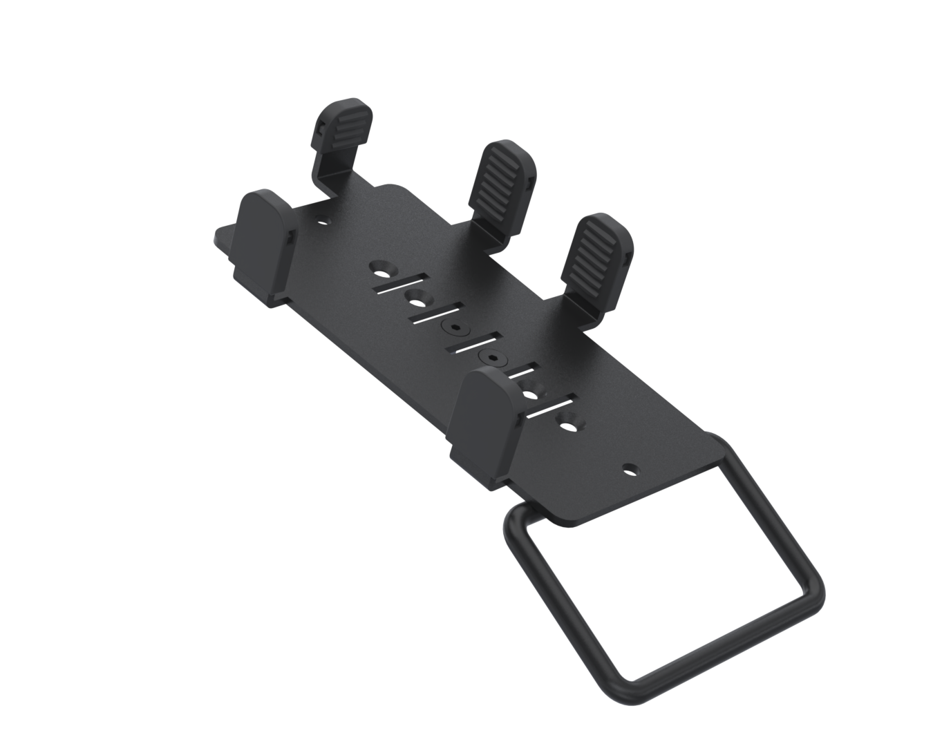 Ergonomic Solutions SpacePole Payment PAX025-MH-02 tilbehør til POS-system POS-montering Sort Metal