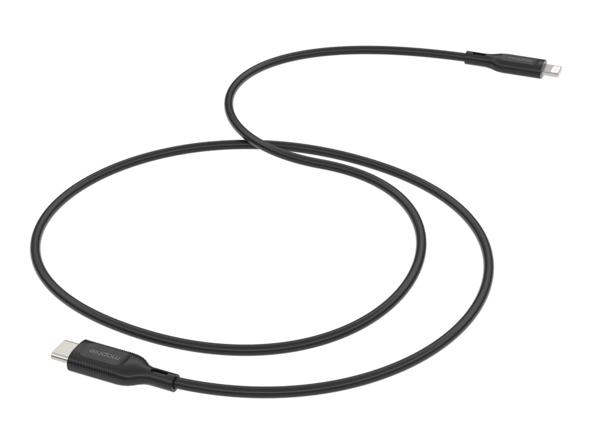Mophie essentials USB cable 24 pin USB-C (M) to Lightning (M) 1 m