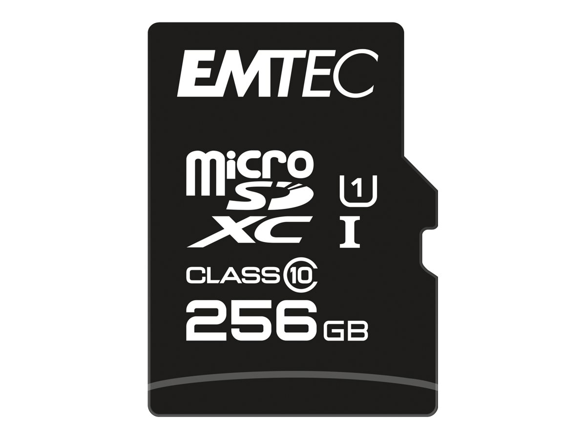 EMTEC Elite Gold microSDXC UHS-I Memory Card 256GB 90MB/s