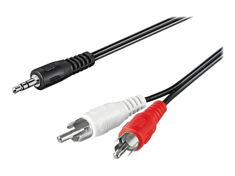 Pro Audio cable AUX adapter 3.5 mm male to stereo RCA male