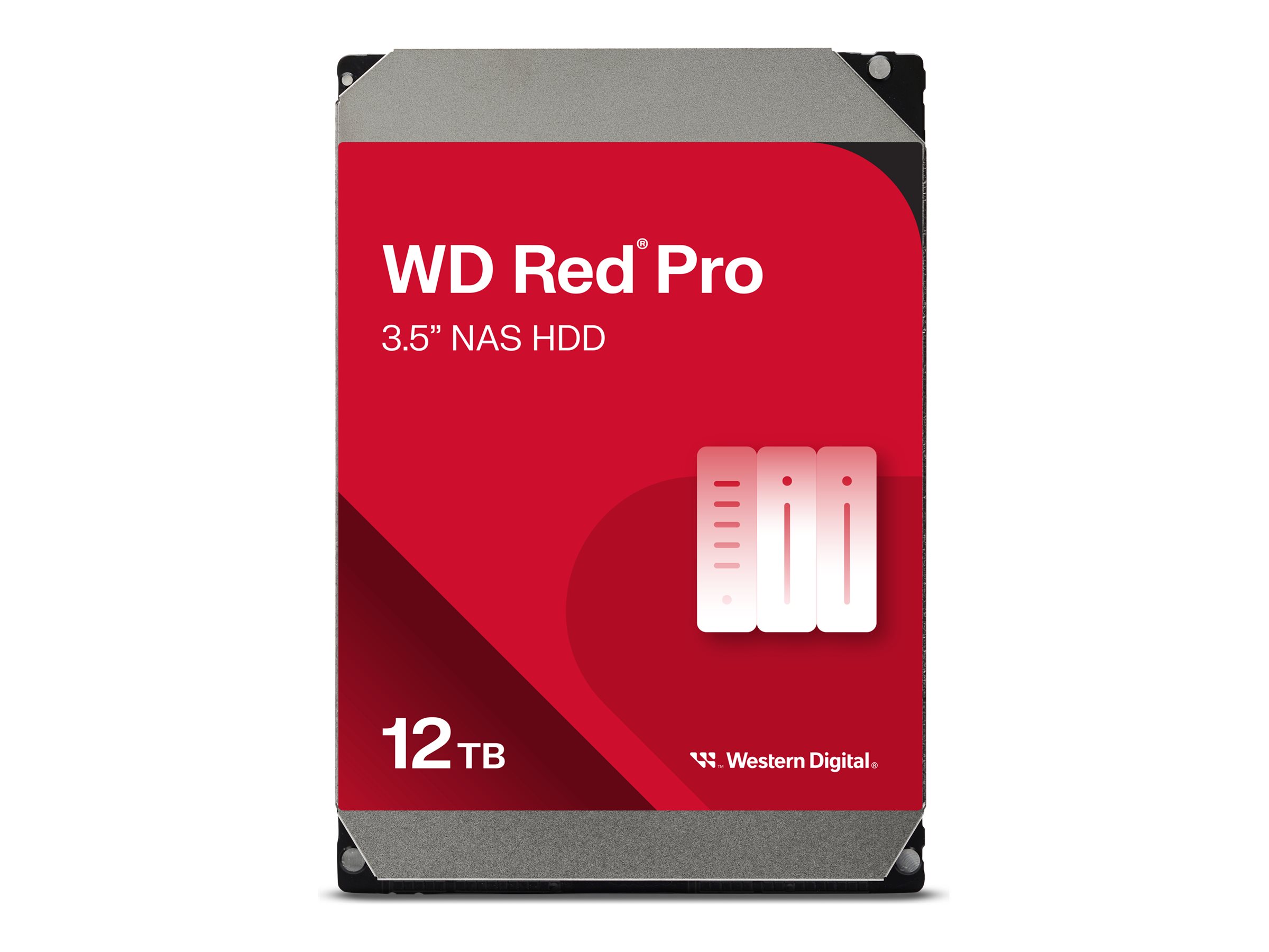 WD Red Pro NAS Hard Drive Harddisk WD121KFBX 12TB 3.5" SATA-600 7200rpm