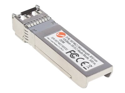 Intellinet 10 Fibre SFP Optical Transceiver Module, 10GBase-SR (LC) Multi-Mode Port, 300m, Fiber, Equivalent to Cisco SFP-10G-SR, Three Year Warranty