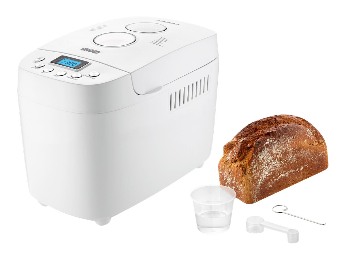 UNOLD BACKMEISTER 68520 Big White - Brødmaskine - 850 W - hvid