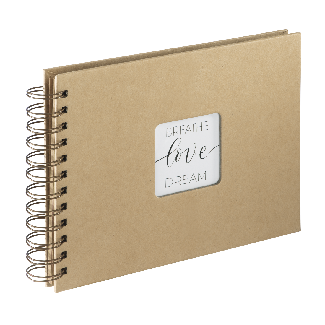 Hama Craft fotoalbum og arkbeskyttelse Brun 40 ark 10 x 15 Spiral indbinding